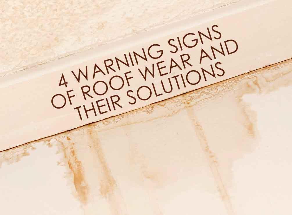 4 Warning Signs of Roof Problems and Their Solutions