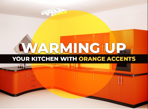 Warming Up Your Kitchen With Orange Accents