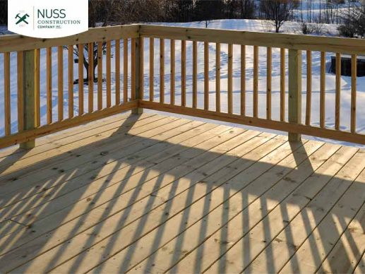 Why Early Spring Is a Good Time to Build a New Deck